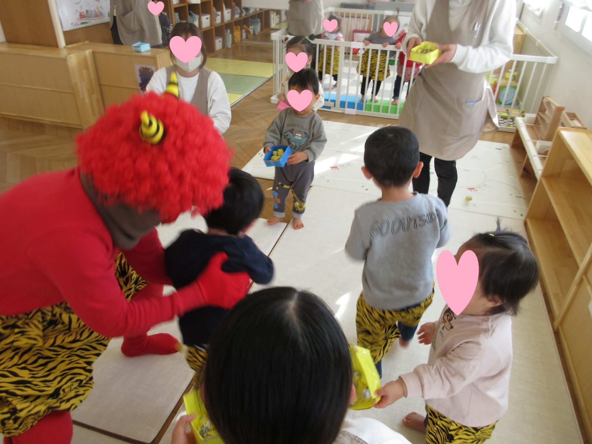 豆まき会をしました👹