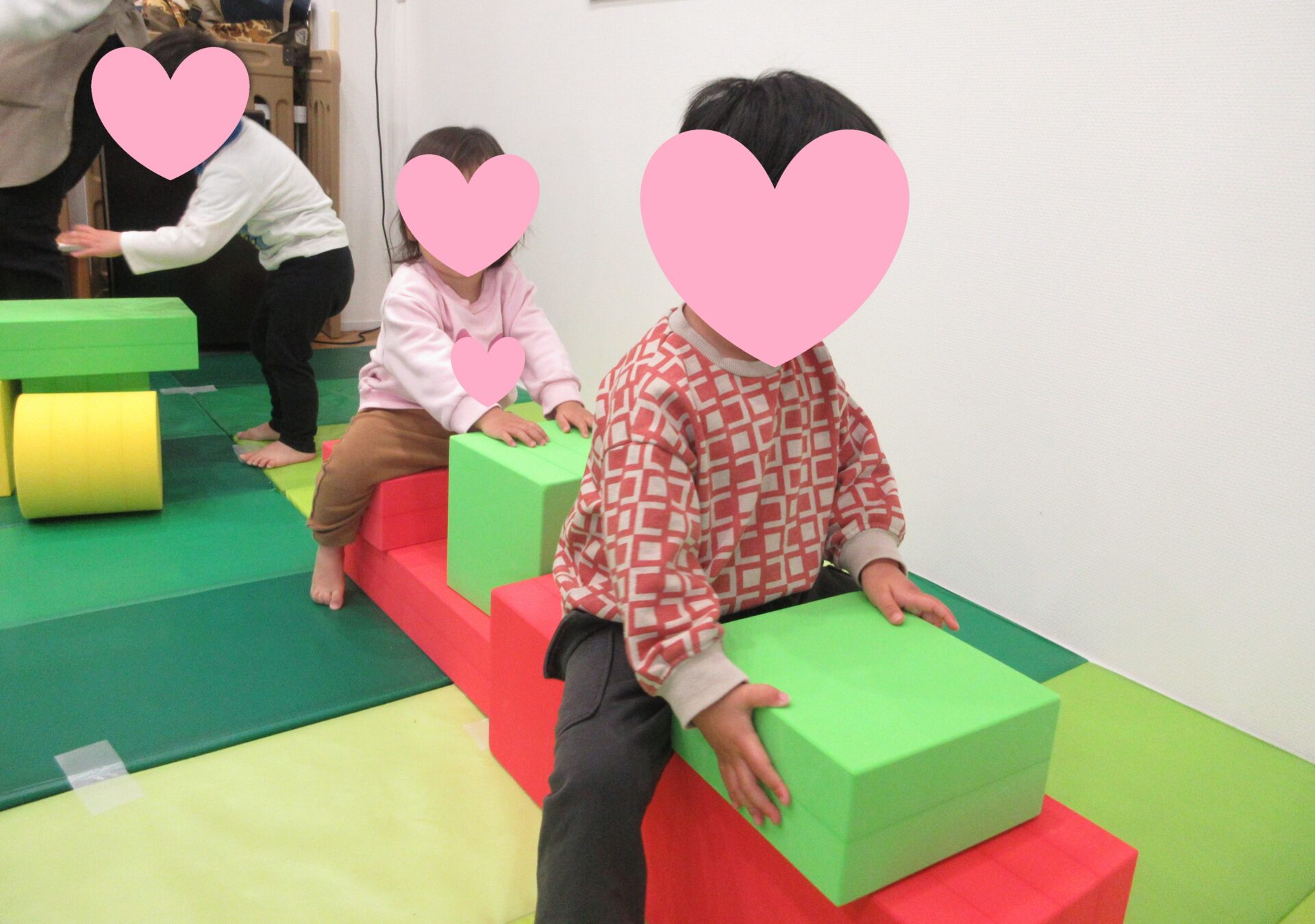 ソフトブロック遊び