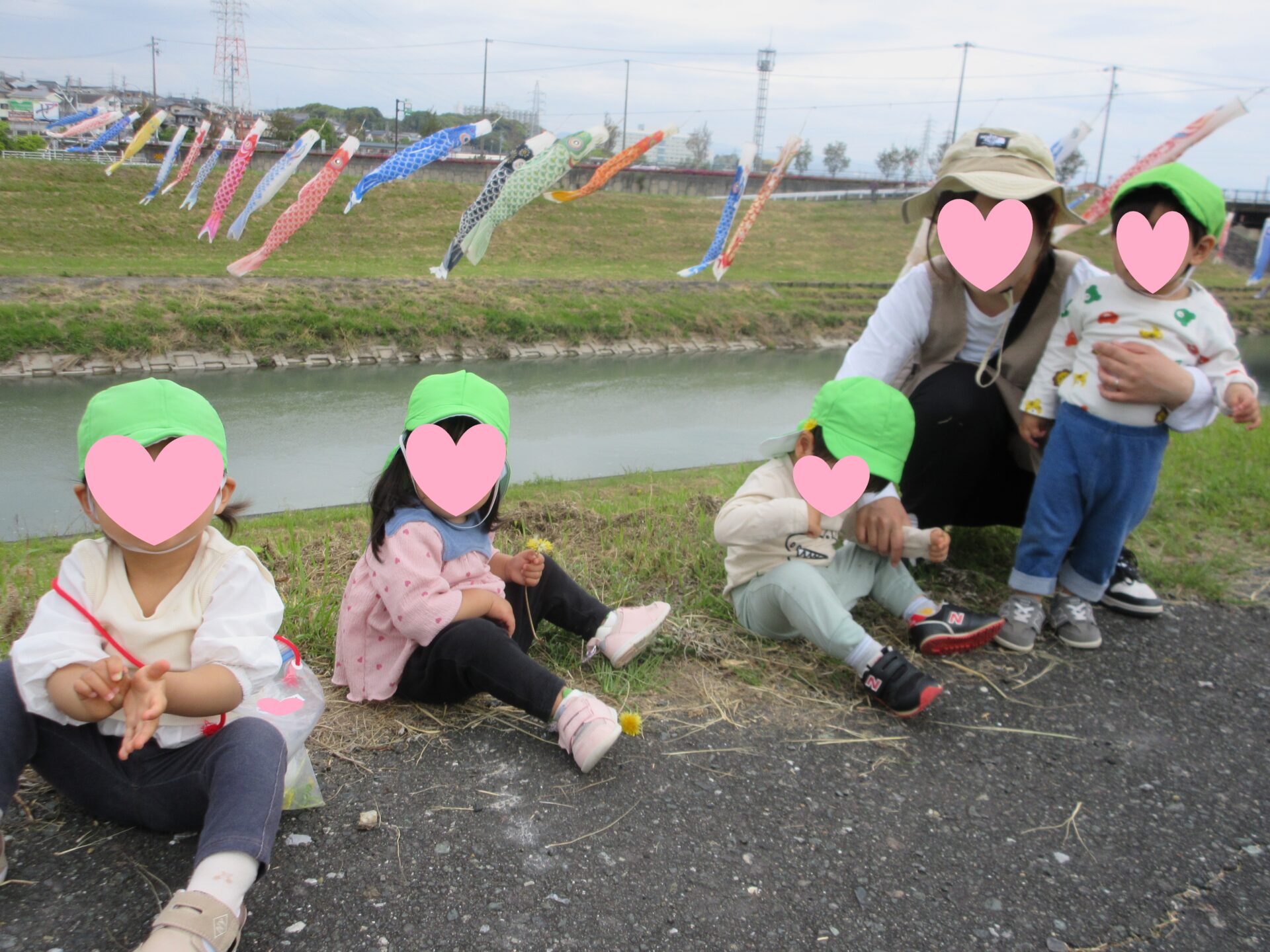 こいのぼりを見に・・・🎏♪