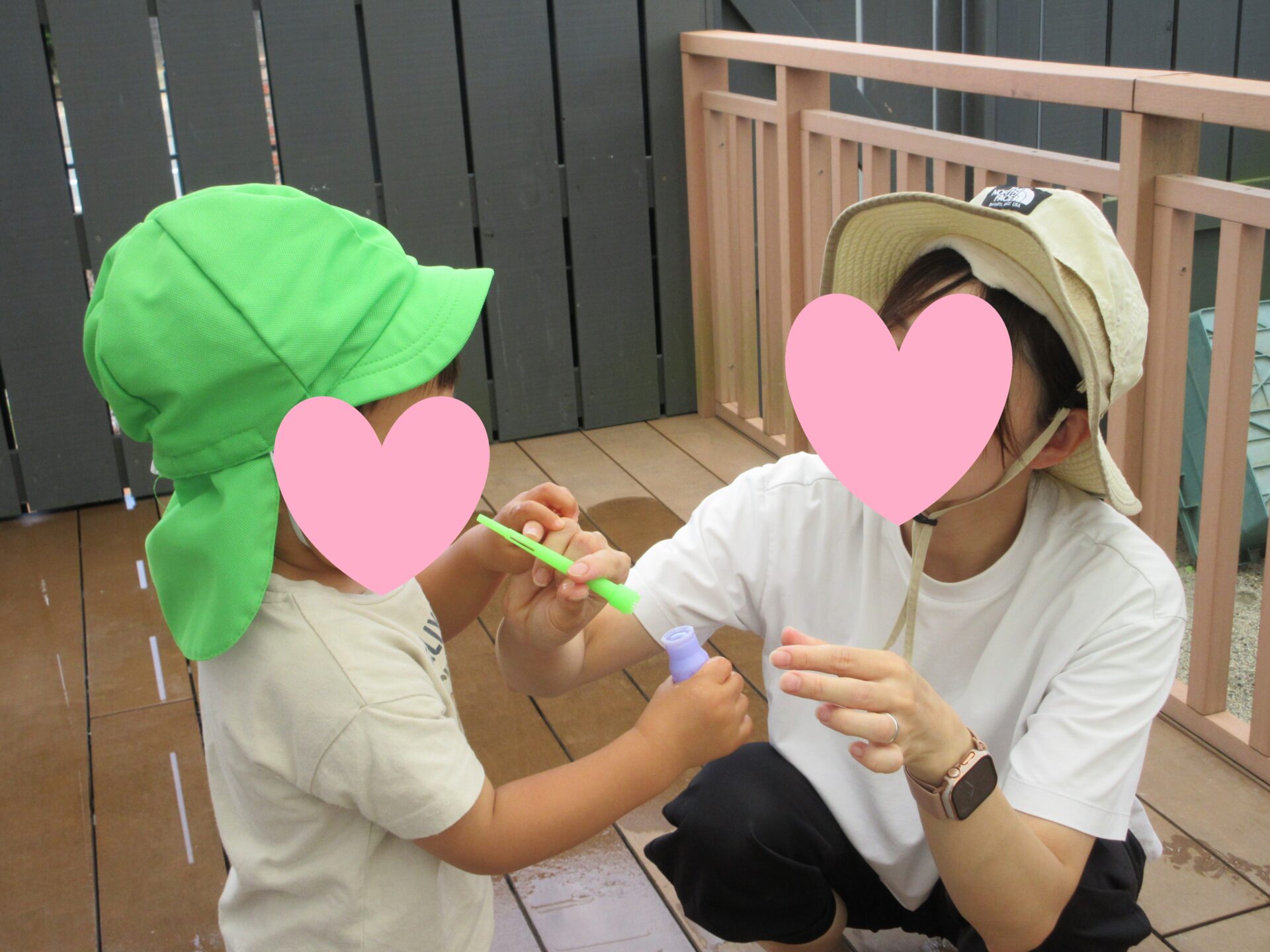 お誕生日会＆しゃぼん玉♪